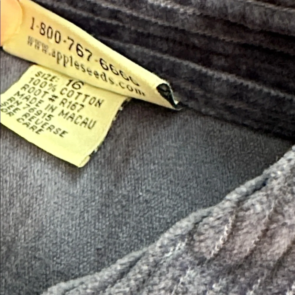 Appleseeds corduroy shirt dress - Picture 3 of 6
